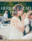 Herbal Cacao Party Josie Cacao Drinking