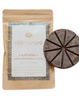 Herbal Cacao packaging with a cacao product on a transparant background