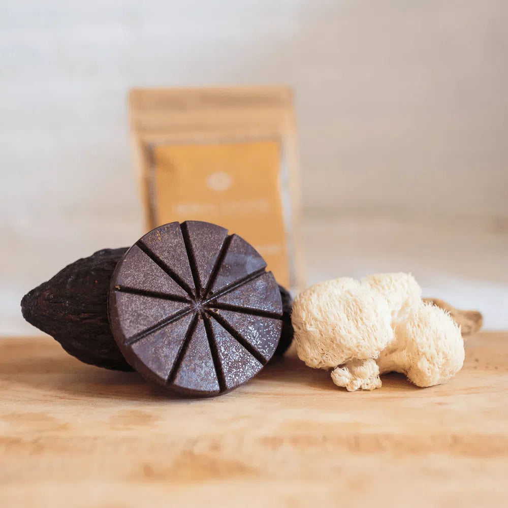 Brain Power Lions Mane-golden -focus