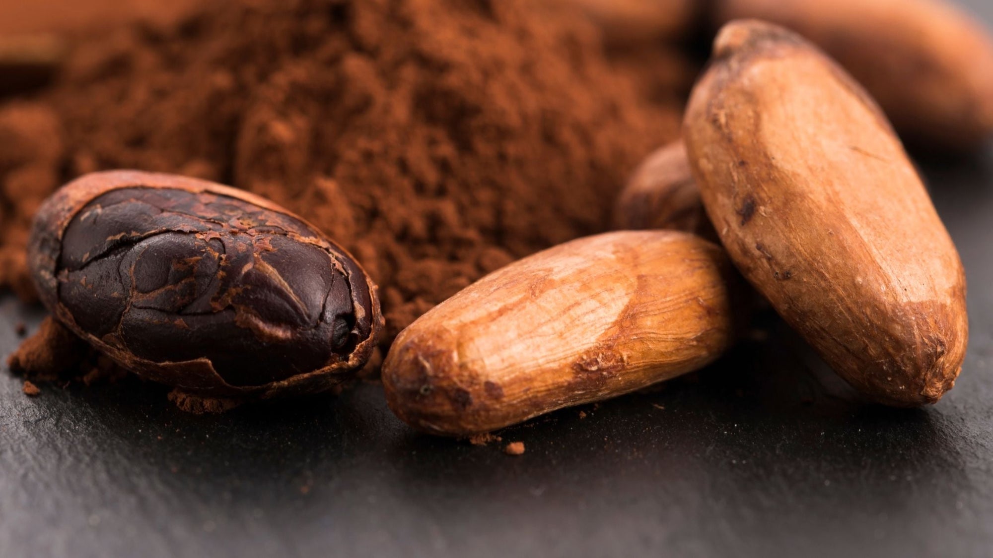 3 sacred cacao beans
