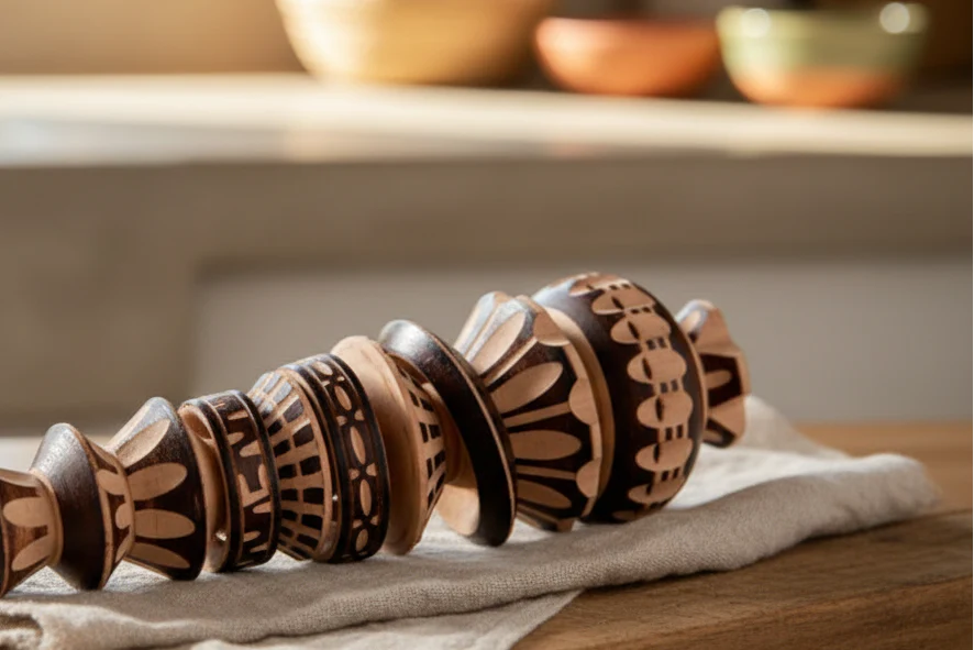 Elevate Your Cacao Ritual with Our Authentic Molinillo