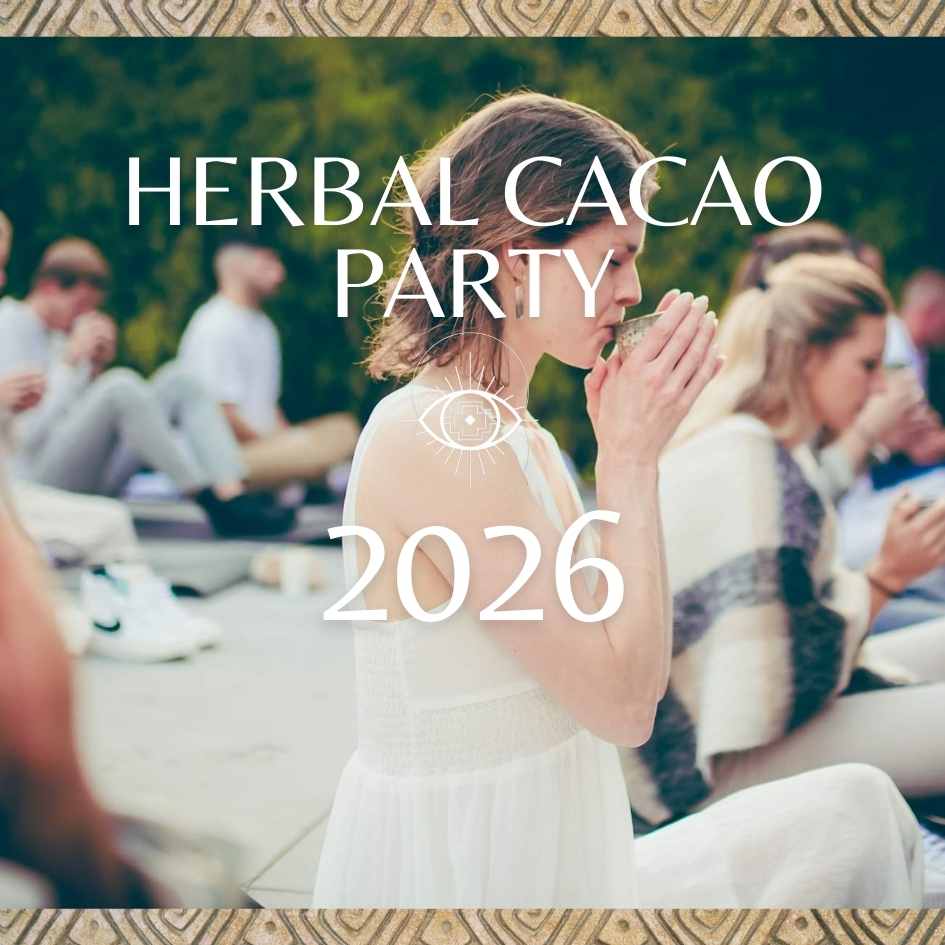 Herbal Cacao Party Josie Cacao Drinking