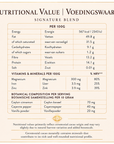 Nutritional Value Herbal Cacao Signature Blend