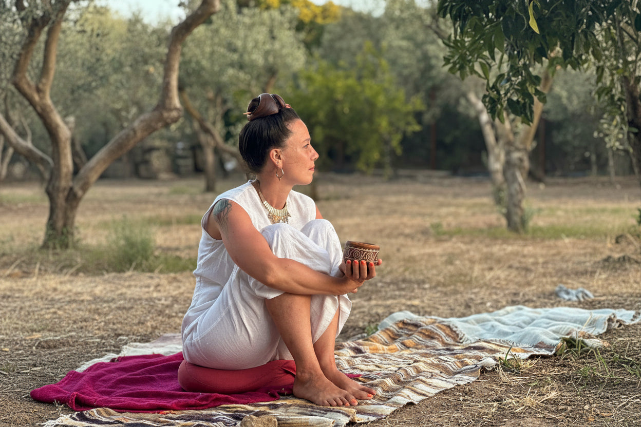 Sacred Circle Holding Cacao