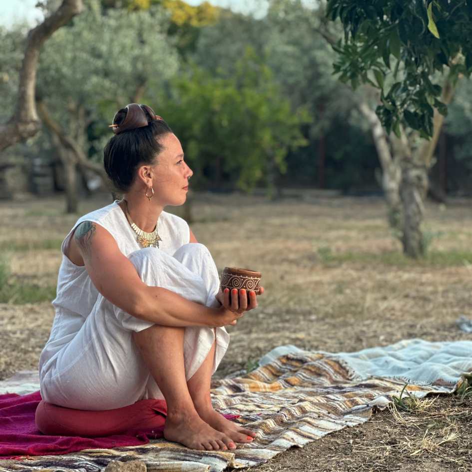Sacred Circle Holding Cacao