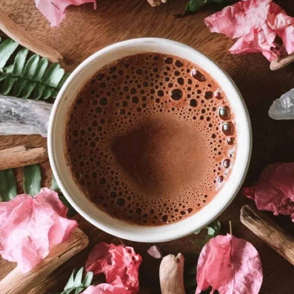 Cacao drink in mug