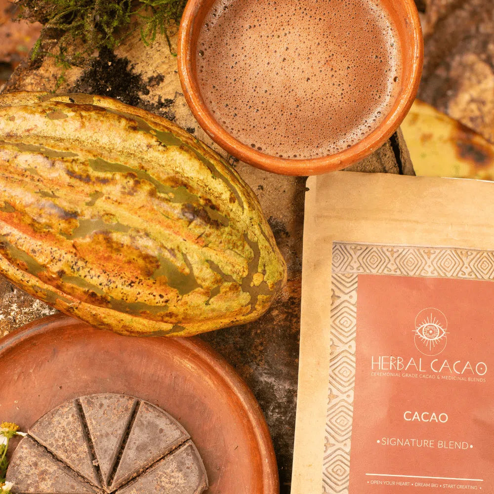 Cacao signature blend with mug and bar