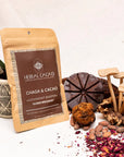 Chaga cacao antioxidant booster