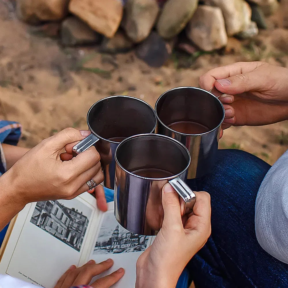 Drinking Herbal Cacao with friends