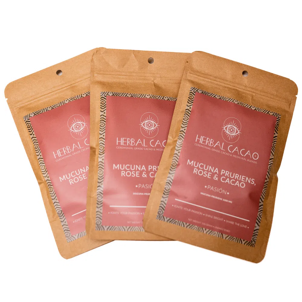 Selection of Herbal Cacao pasion