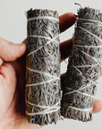 Herbal Smudge Sticks in hand