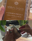 Lion’s Mane & Ceremonial Cacao | GOLDEN FOCUS