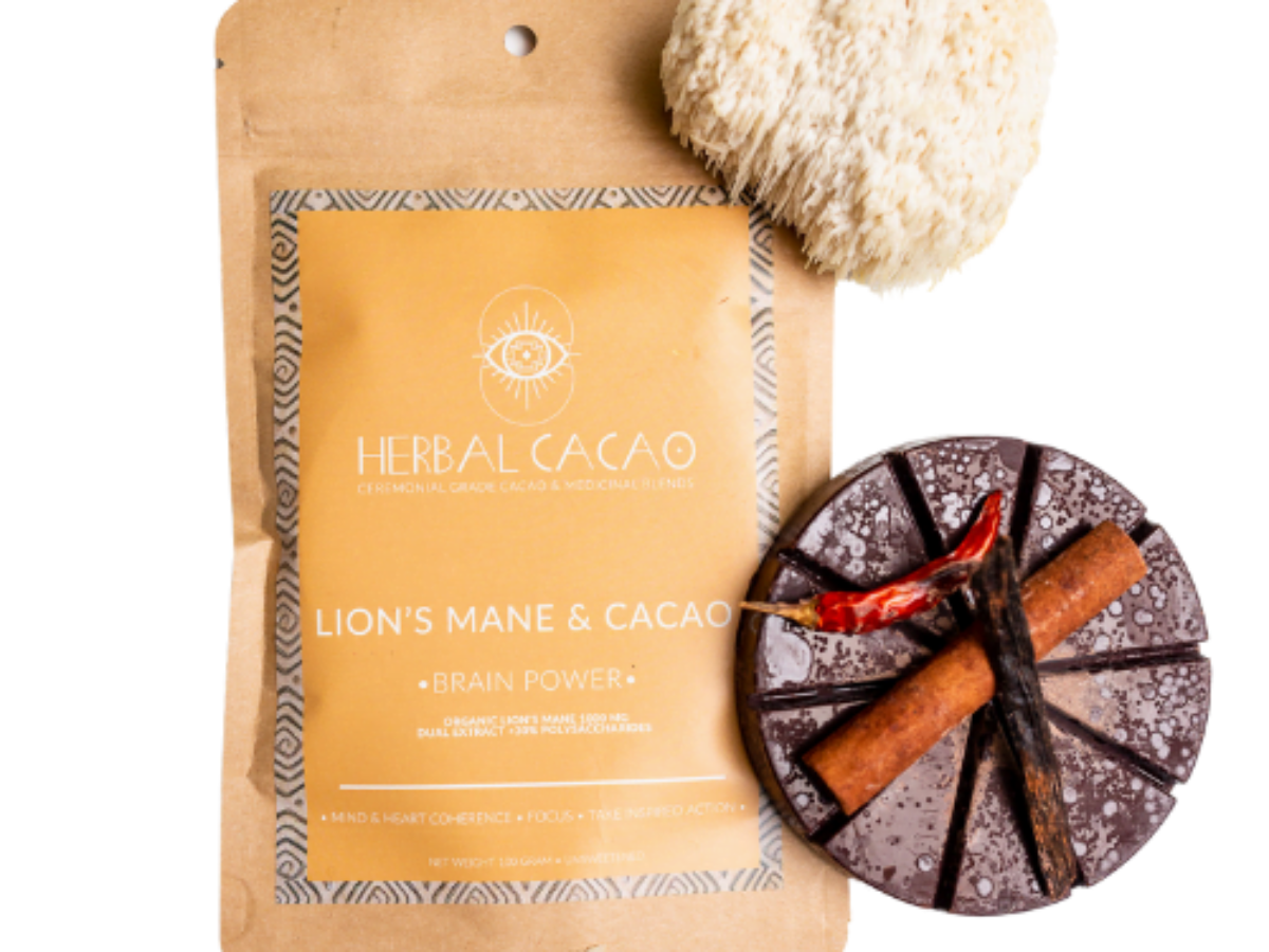 Lion s Mane Mushroom Ceremonial Cacao BRAIN POWER