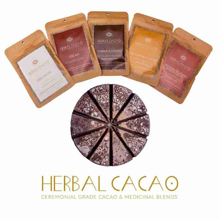 Colección de cacao a base de hierbas