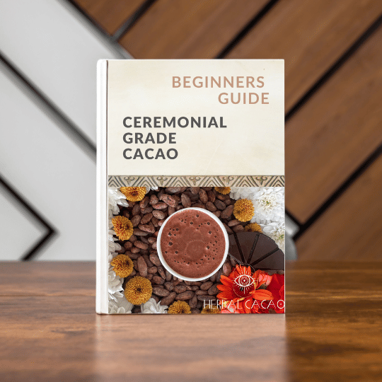 E-book Herbal Cacao - book standing